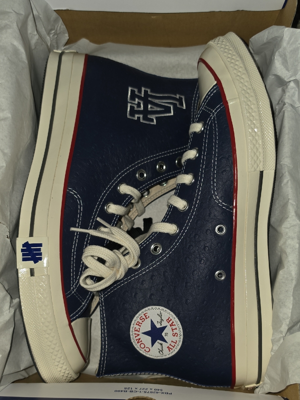 Converse x UNDEFEATED x Los Angeles Dodgers Chuck 70 High,